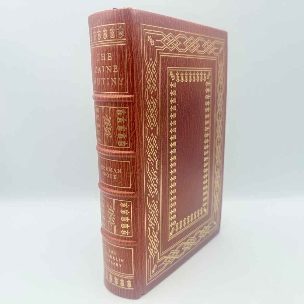 The Caine Mutiny Herman Wouk Signed Limited Edition Franklin Library Leather